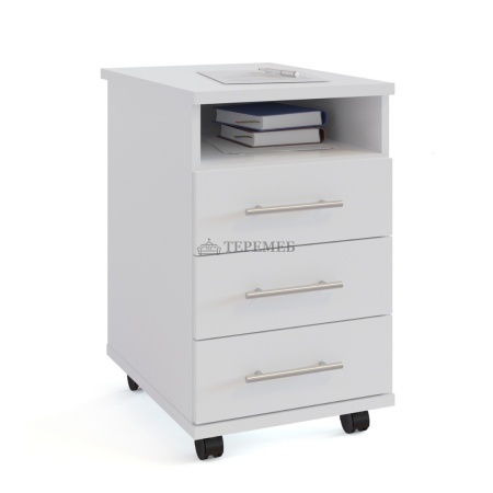 Тумба подкатная Сокол КТ-12 (белый)