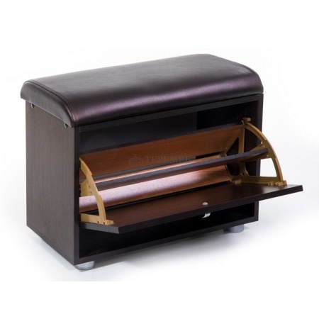 Обувница МС-1 (венге/темно-коричневый №221)