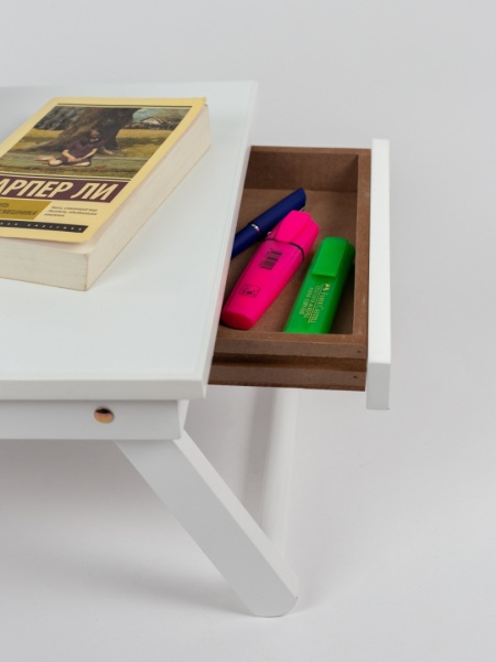 Стол для ноутбука MH421 (белый)