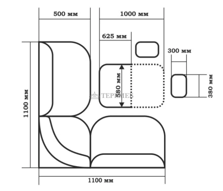 Кухонный уголок НАРЦИСС - BIT000066