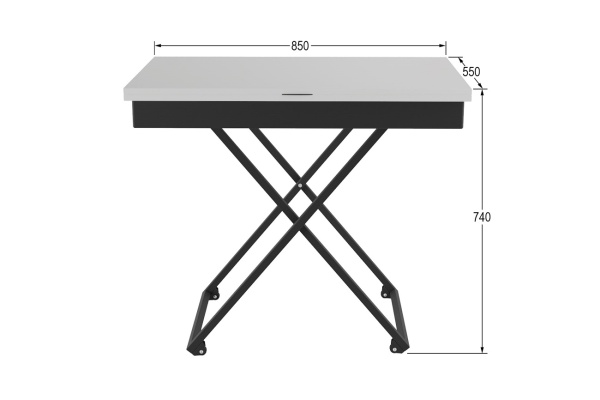 Стол-трансформер Андрэ Loft (белый)