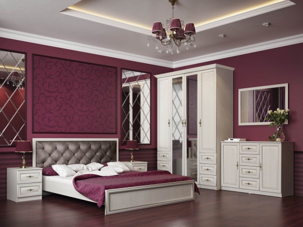 Комод Габриэлла 06.65 (вудлайн кремовый/сандал белый)