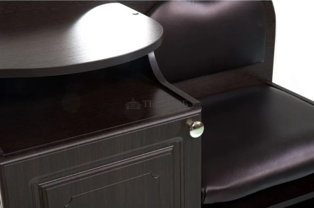 Банкетка №1 (венге/тёмно-коричневый №221)