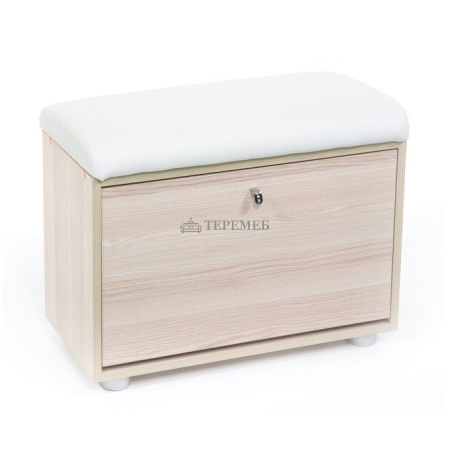 Обувница МС-1 (ясень шимо светлый/борнео милк)