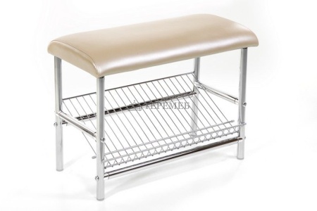 Обувница МС-4 (хром/бежевый №101)